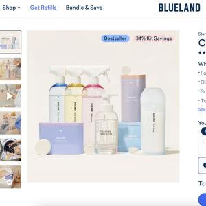 The Clean Suite: Eco-Friendly Home Cleaning Kits | Blueland