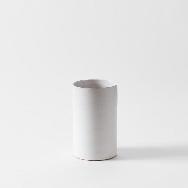 Tracie Hervy White Vase