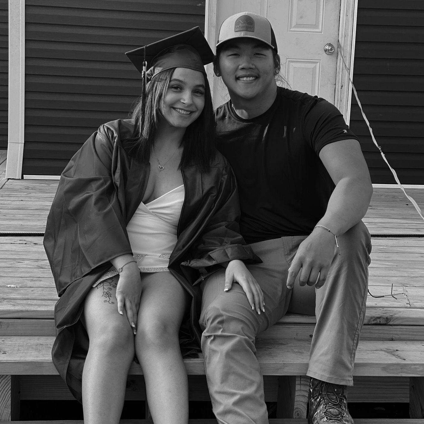 My high school graduation pics