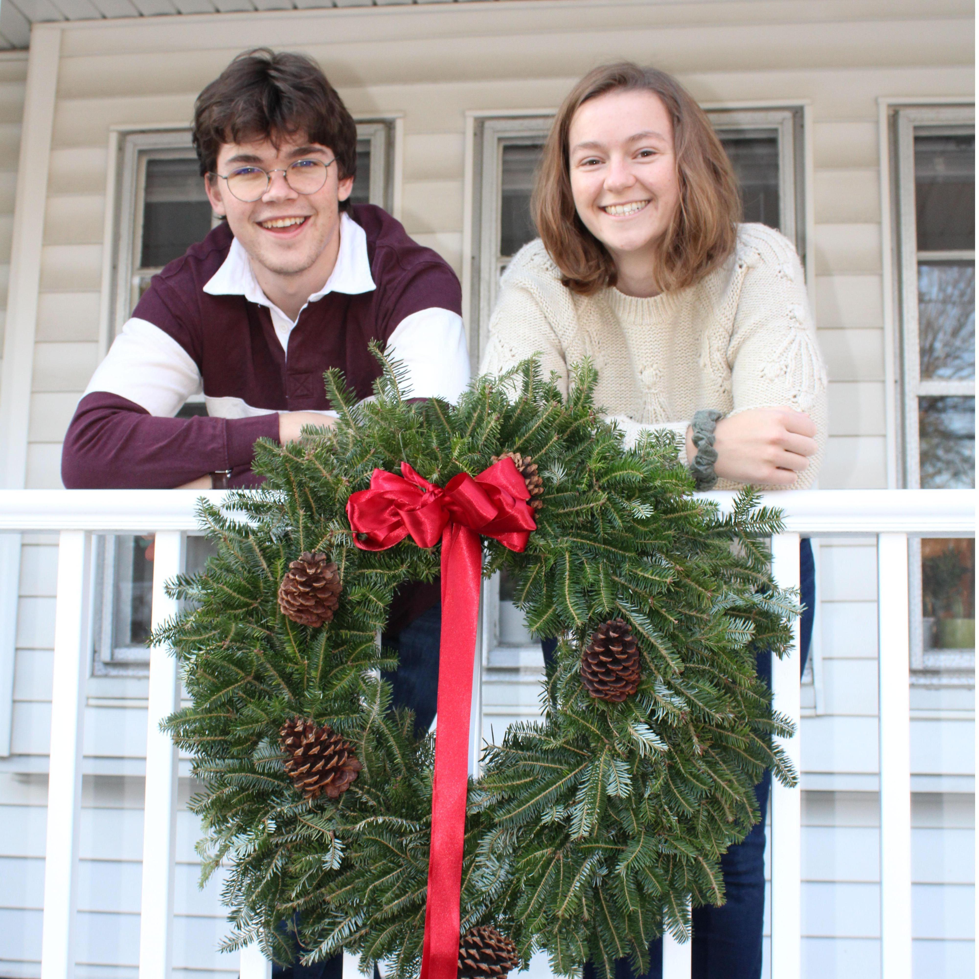 Homemade wreath, anyone?
