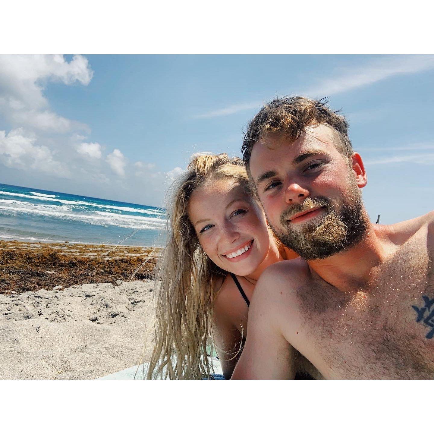 We share a strong love for the beach!
