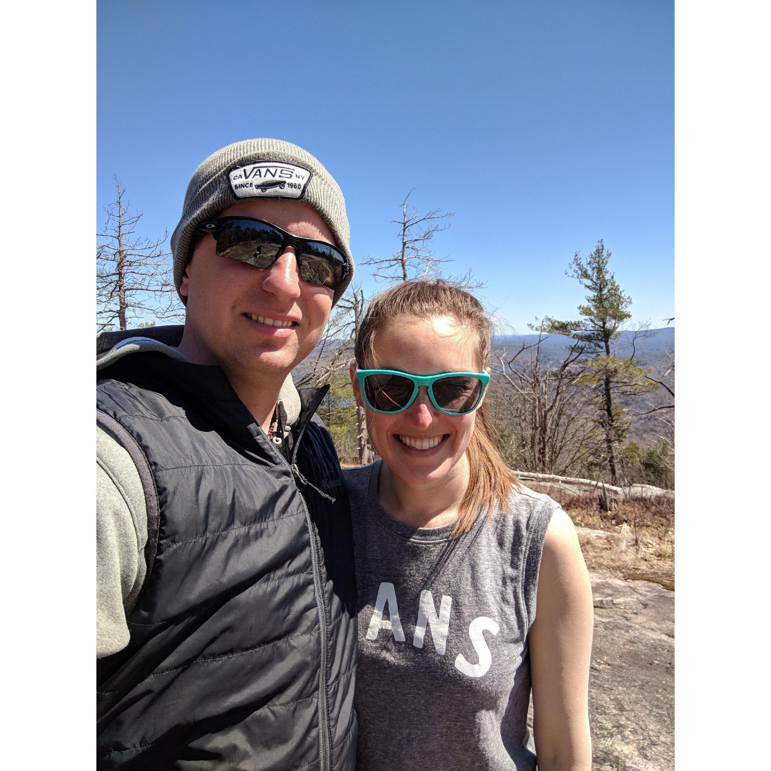 We love being outdoors