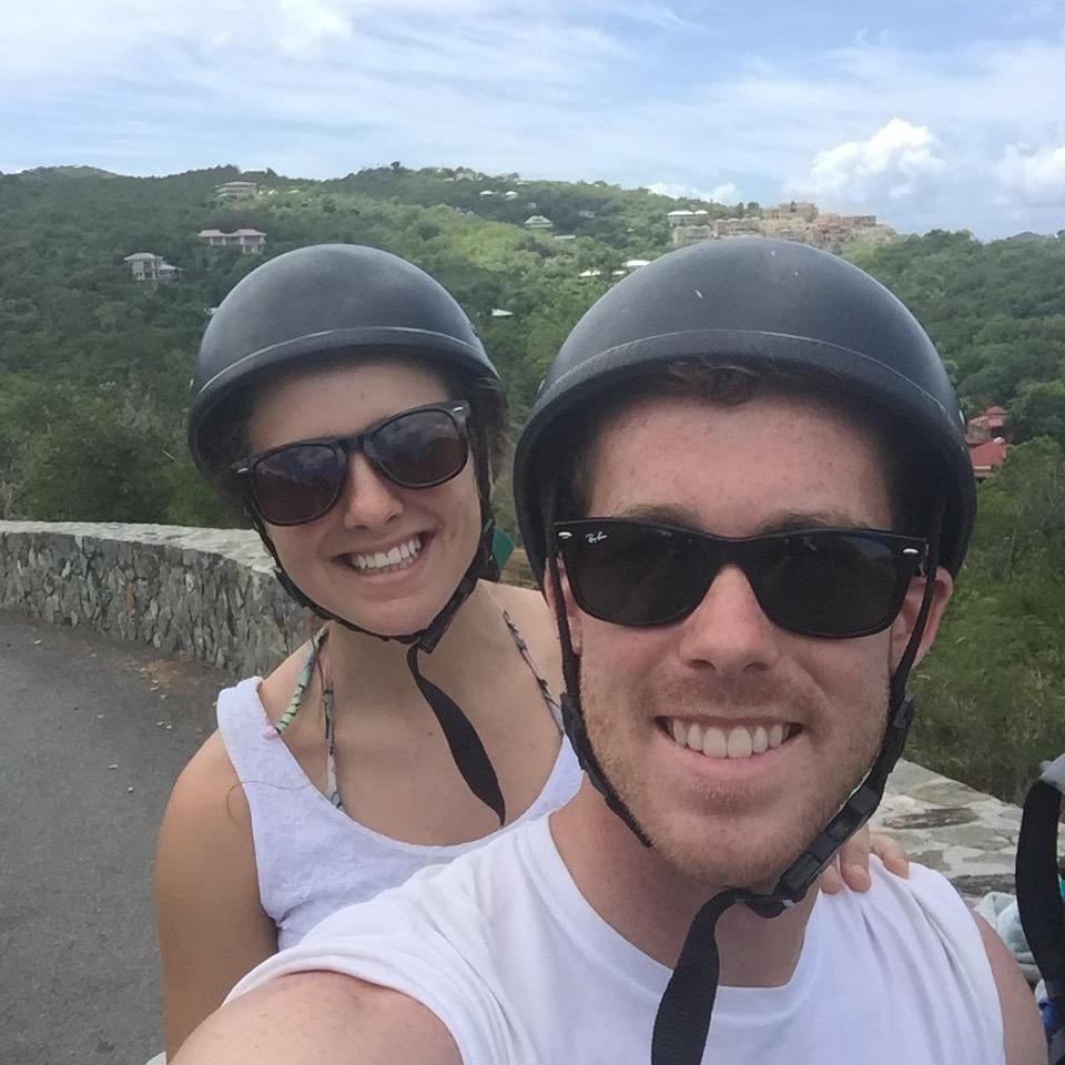 Moped adventure, St. John, USVI