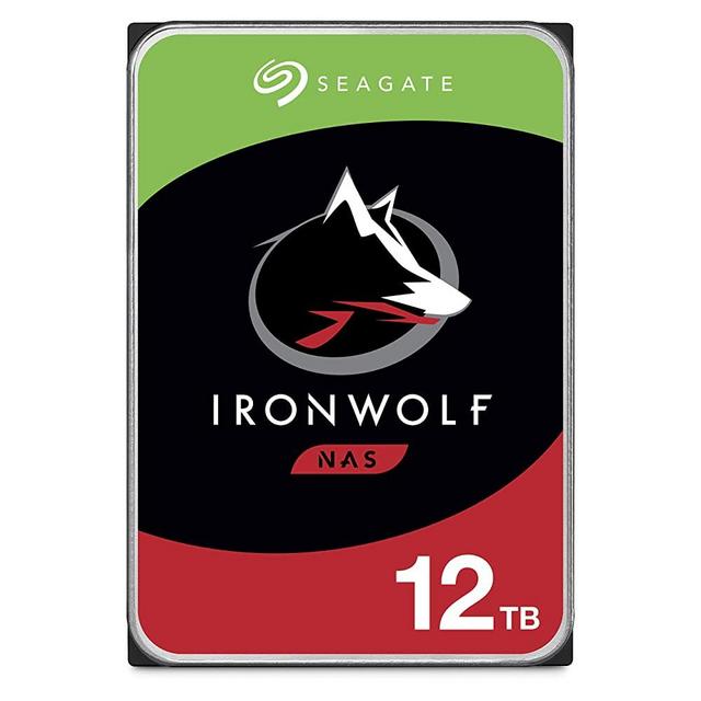 Seagate IronWolf 12TB NAS Internal Hard Drive HDD – 3.5 Inch SATA 6Gb/s 7200 RPM 256MB Cache for RAID Network Attached Storage – Frustration Free Packaging (ST12000VN0007)