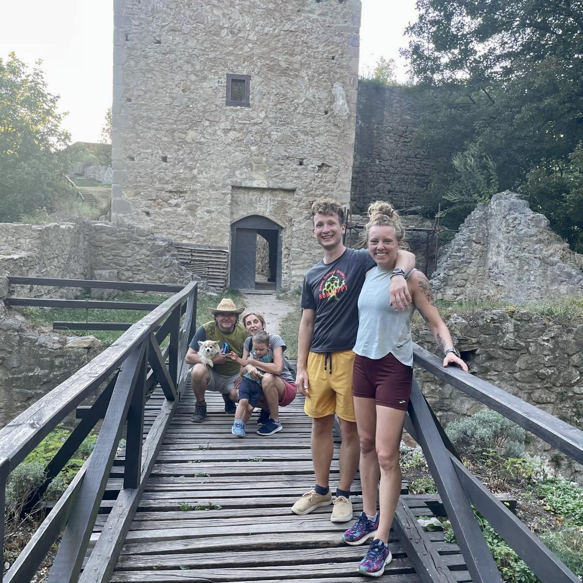 Hrad (Castle) Lukov in CR! We’re hoping to host our Czech wedding here 🤞🏻