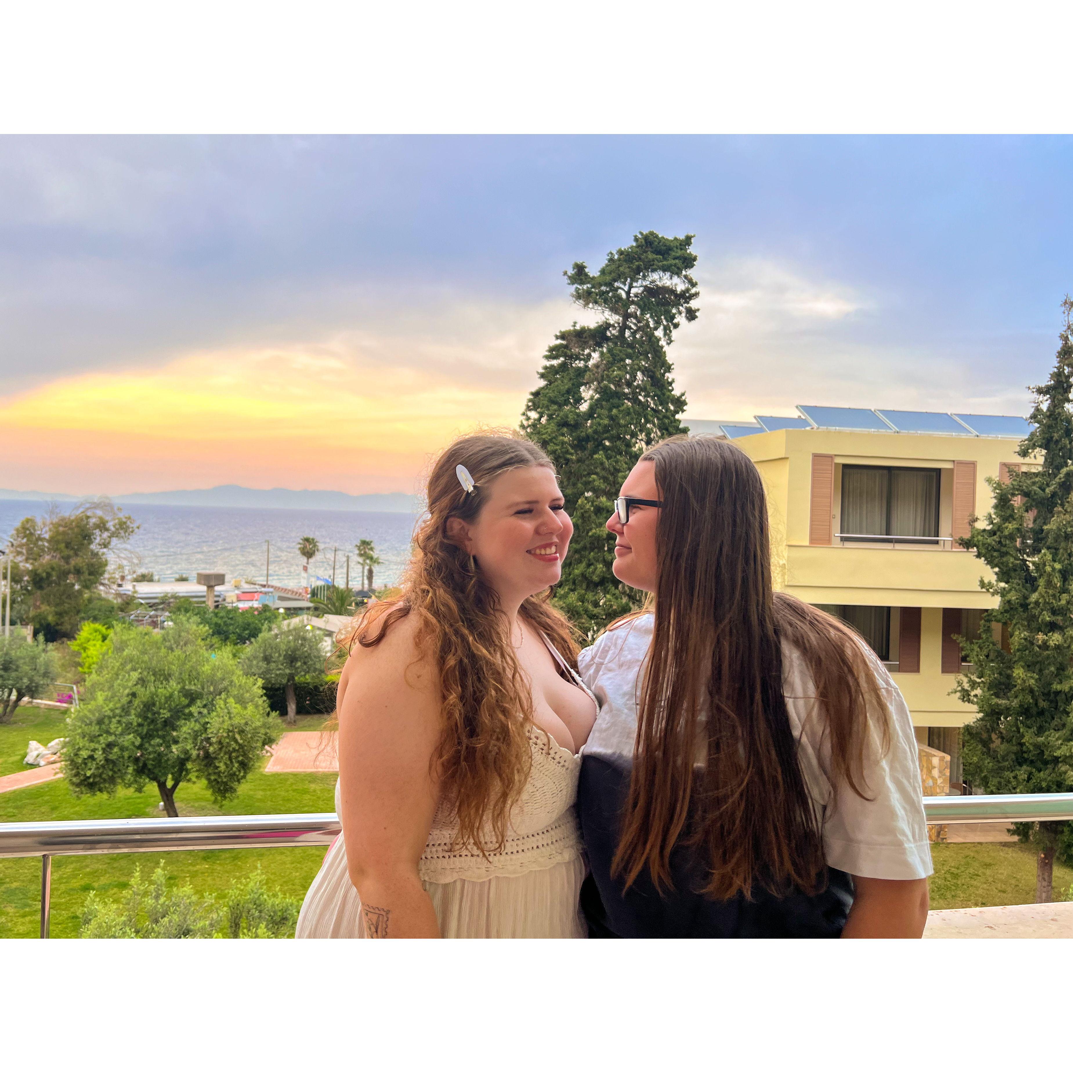 Our first holiday as girlfriends