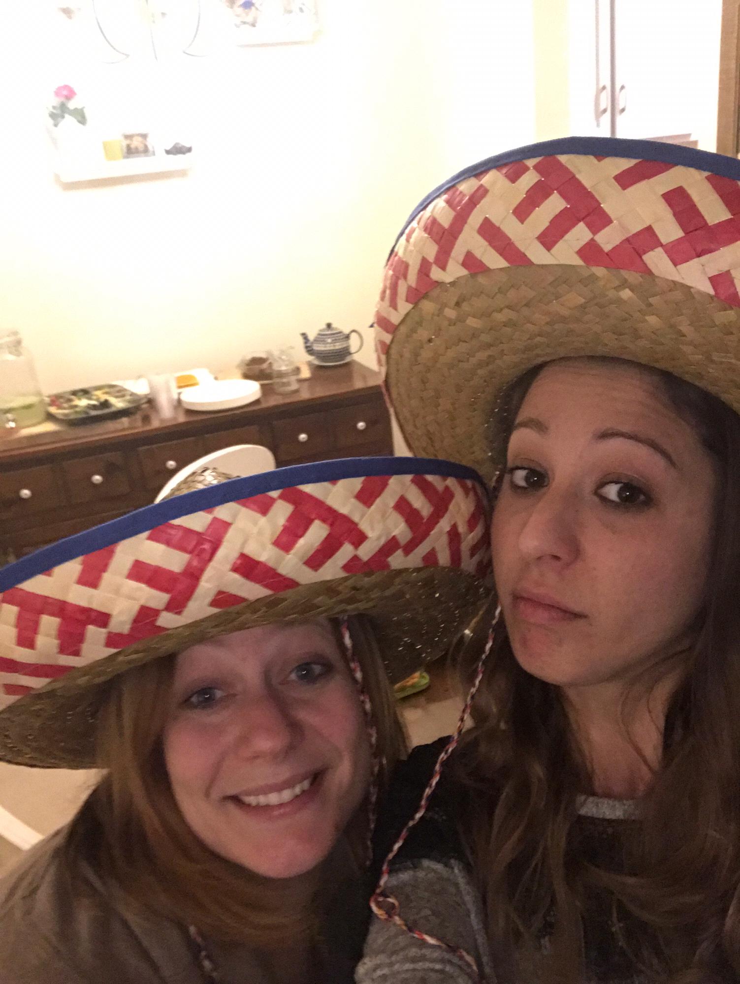 Carolyn shows up to Cinco de Mayo ready to party