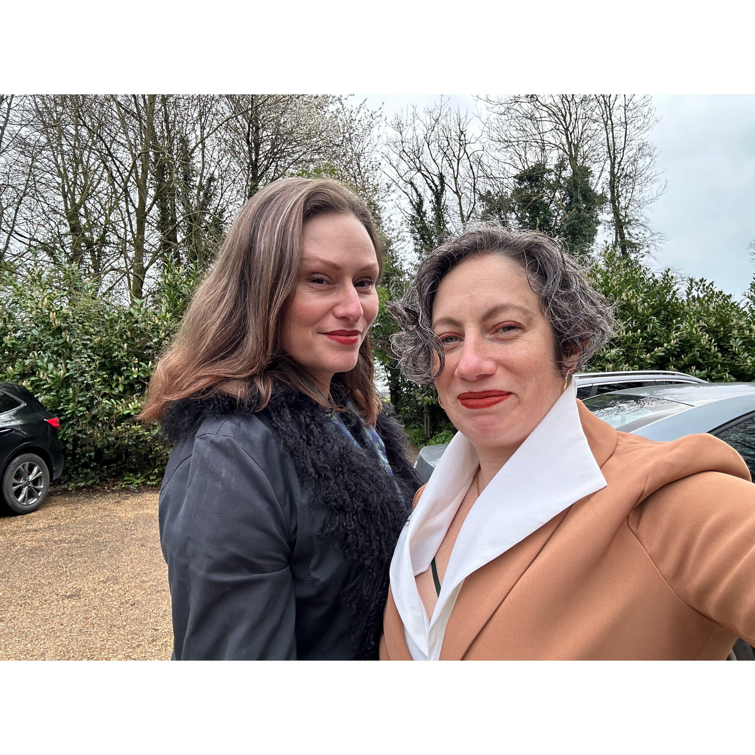 Out to dinner at the Gunton Arms.