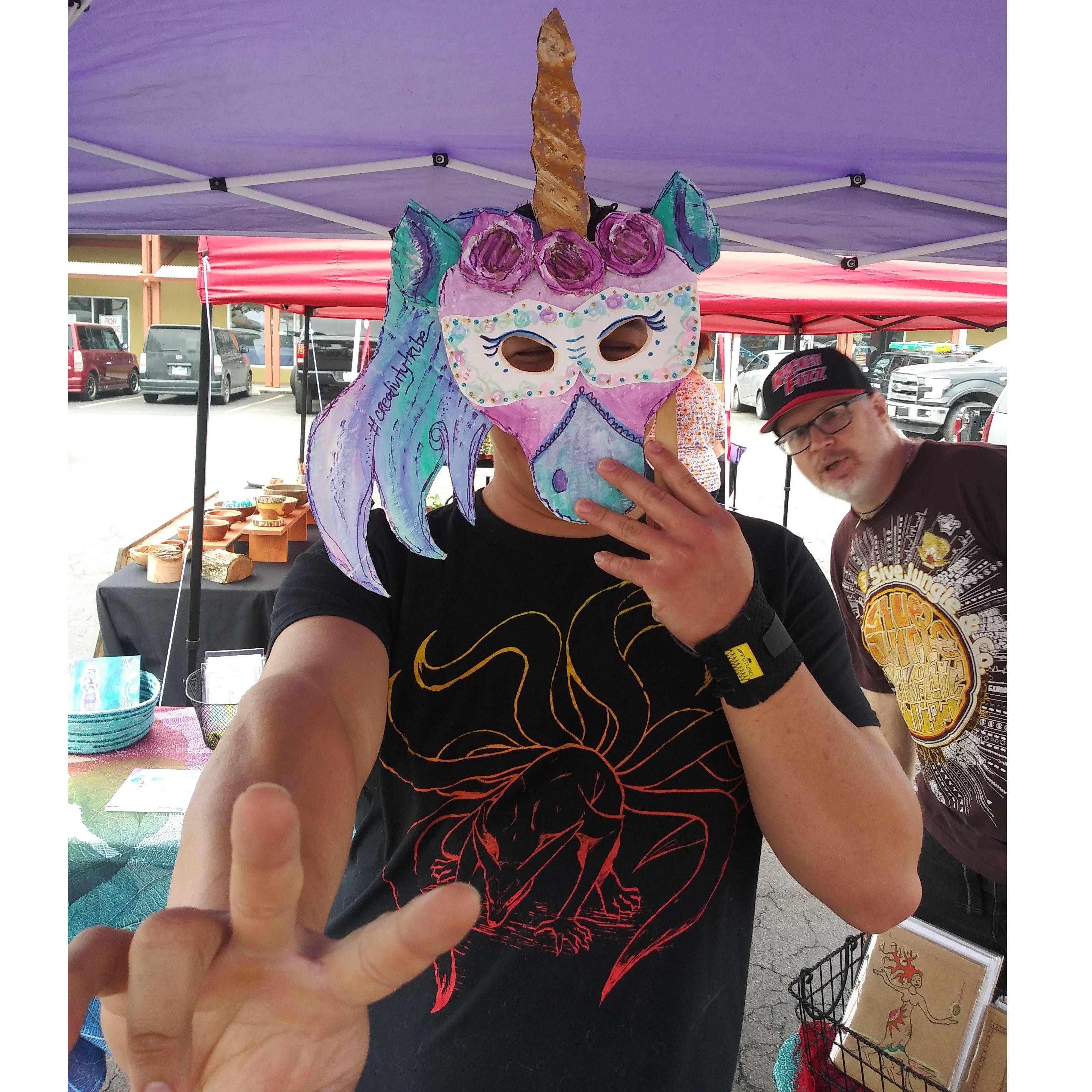 Farmer's market Shenanigans.
