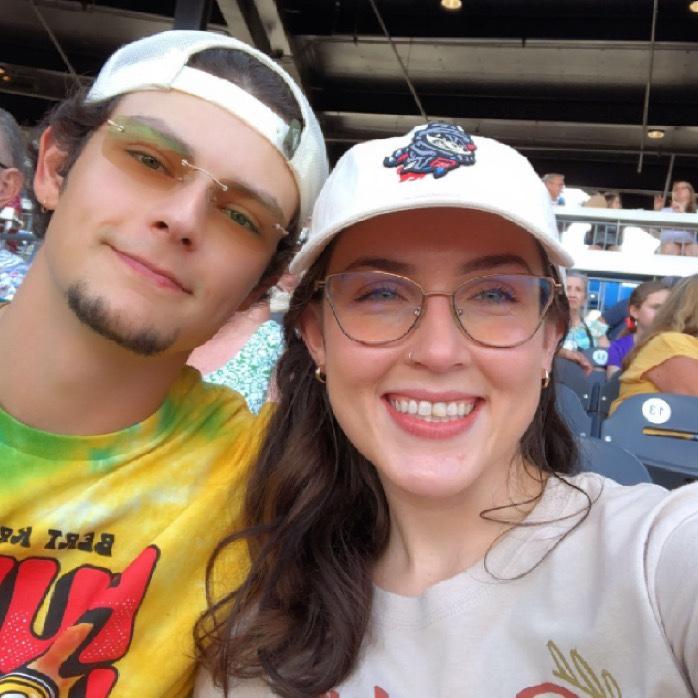 Baseball game. I was there for the aesthetic.