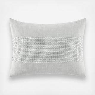 Silver Birch Open Weave Decorative Pillow