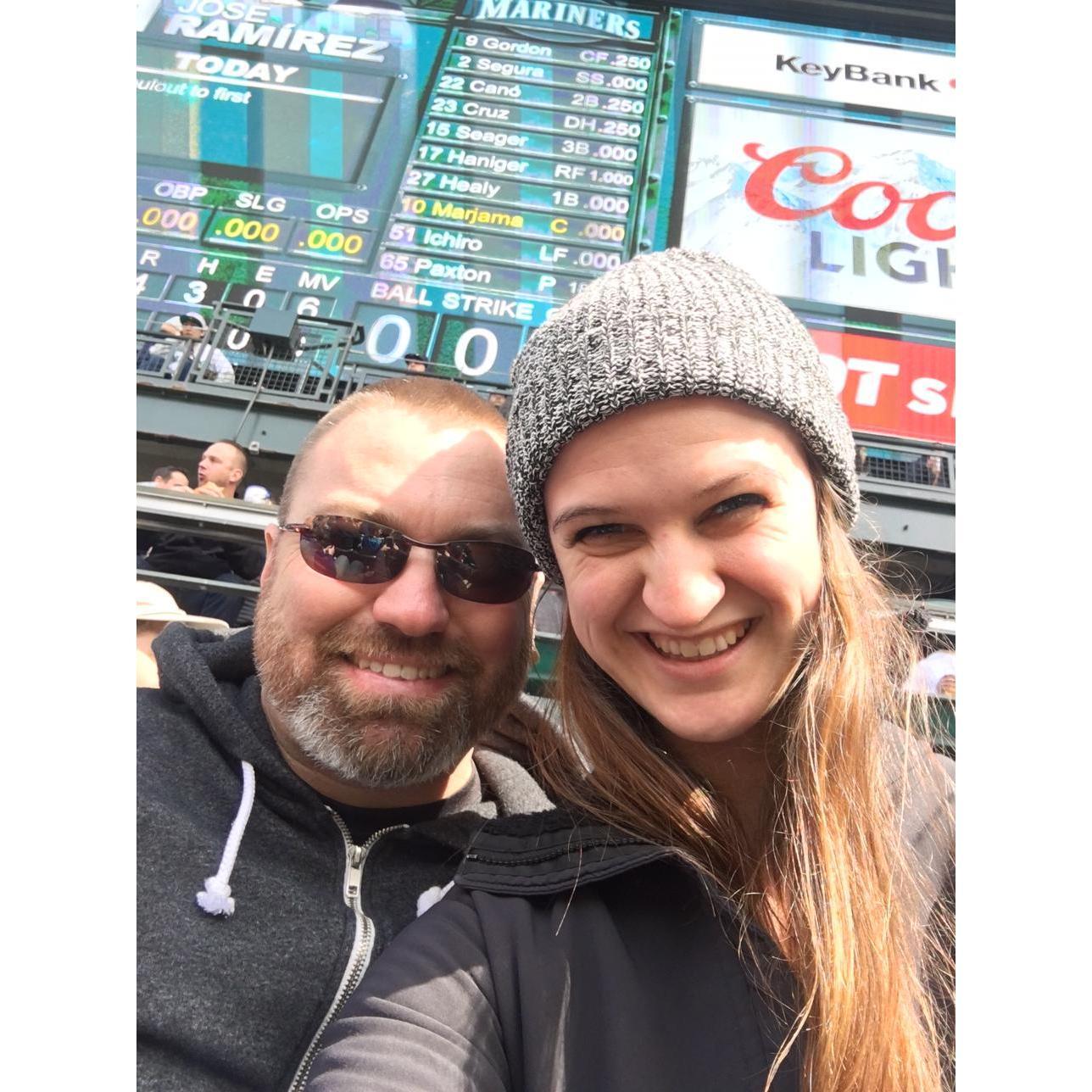 First Mariners game!