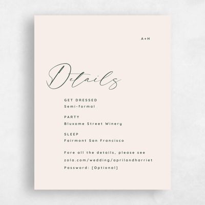Linen, Beige Wedding Enclosure - Gilmore