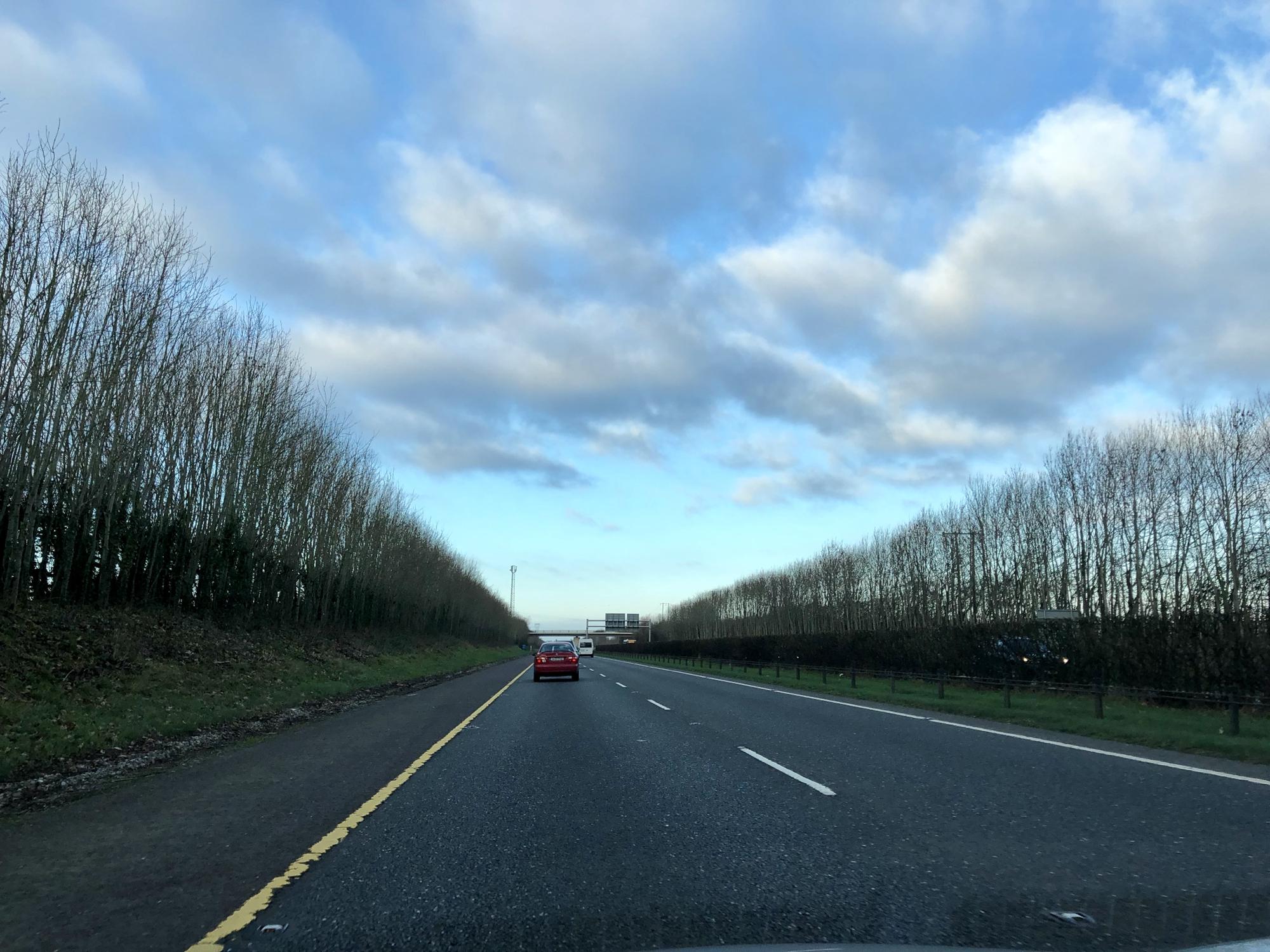 3 hour road trip to the Cliffs of Moher; driver’s side is on the right 😳