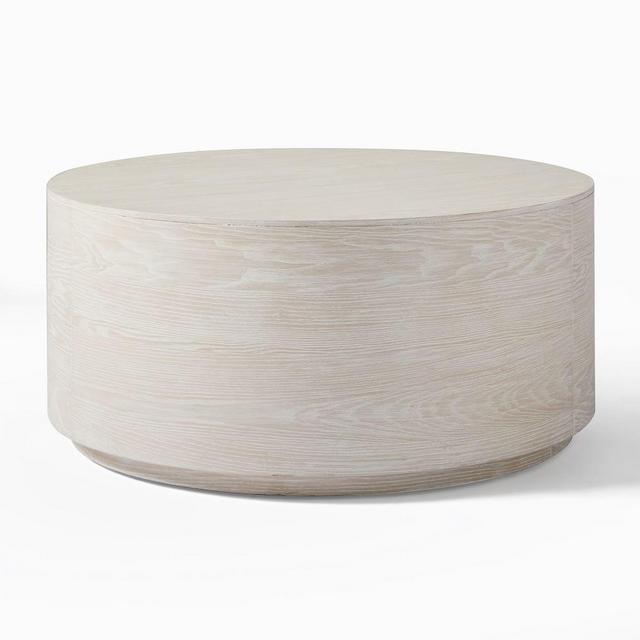 Drum Coffee Table, 36", Winterwood