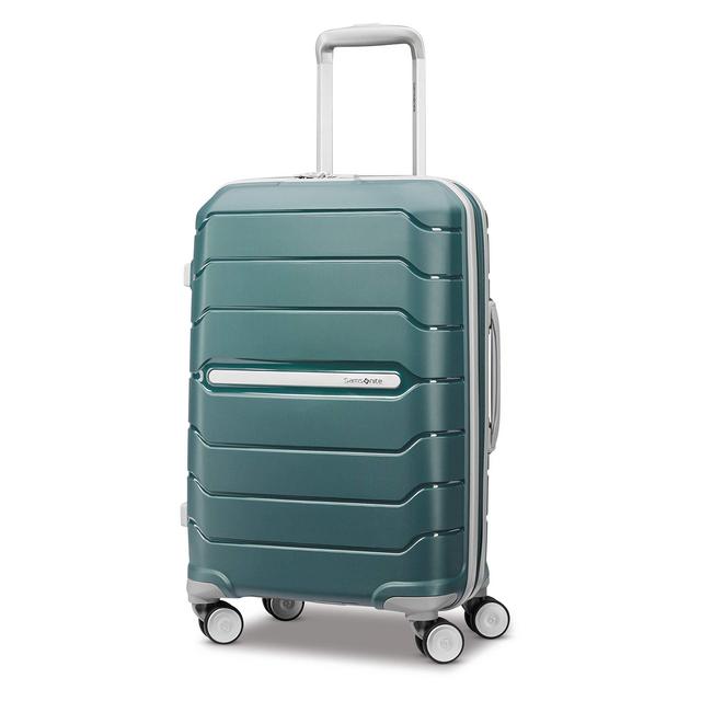 Samsonite Freeform Hardside Expandable with Double Spinner Wheels, Sage Green, Carry-On 21-Inch