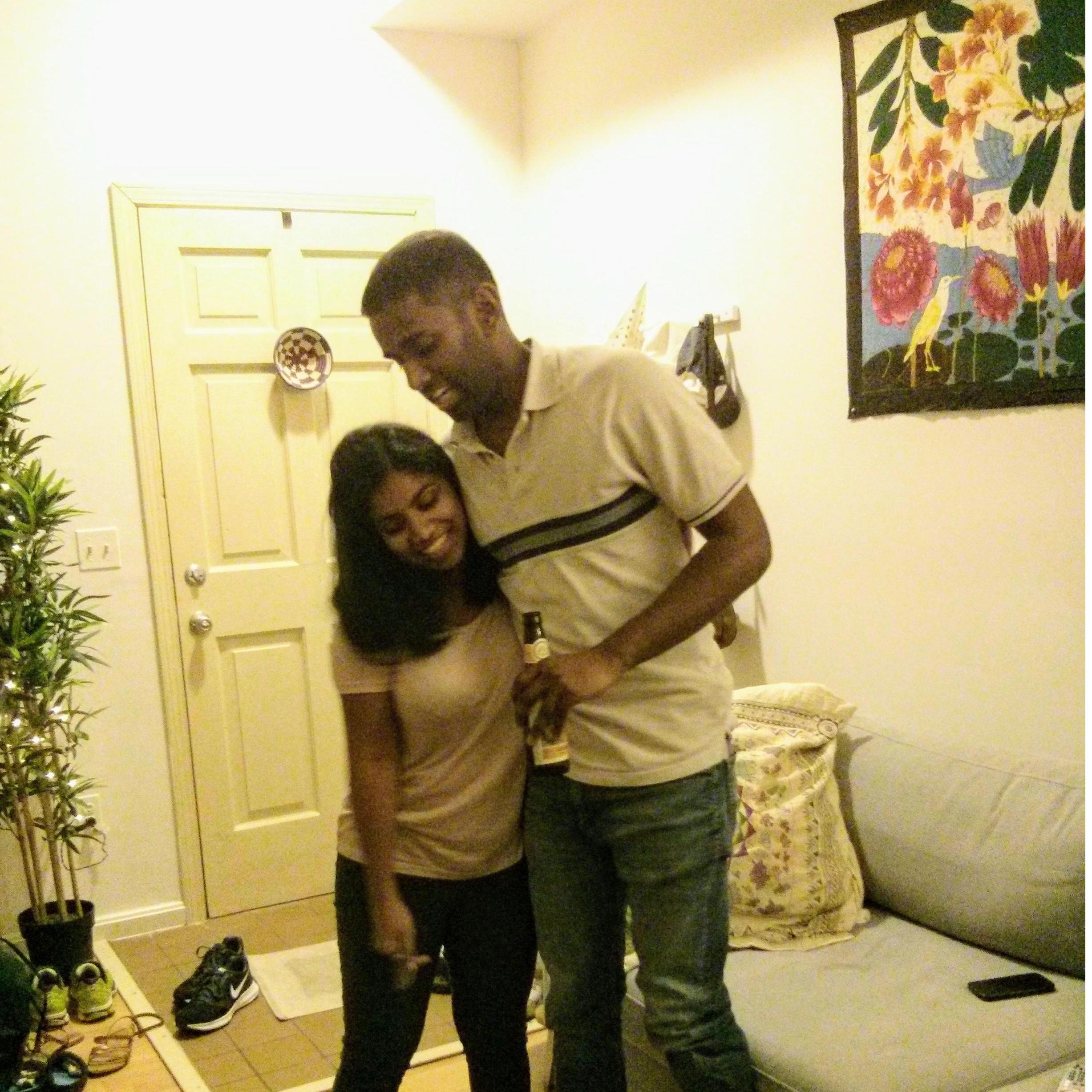Making our first home together in Baltimore
(2016)