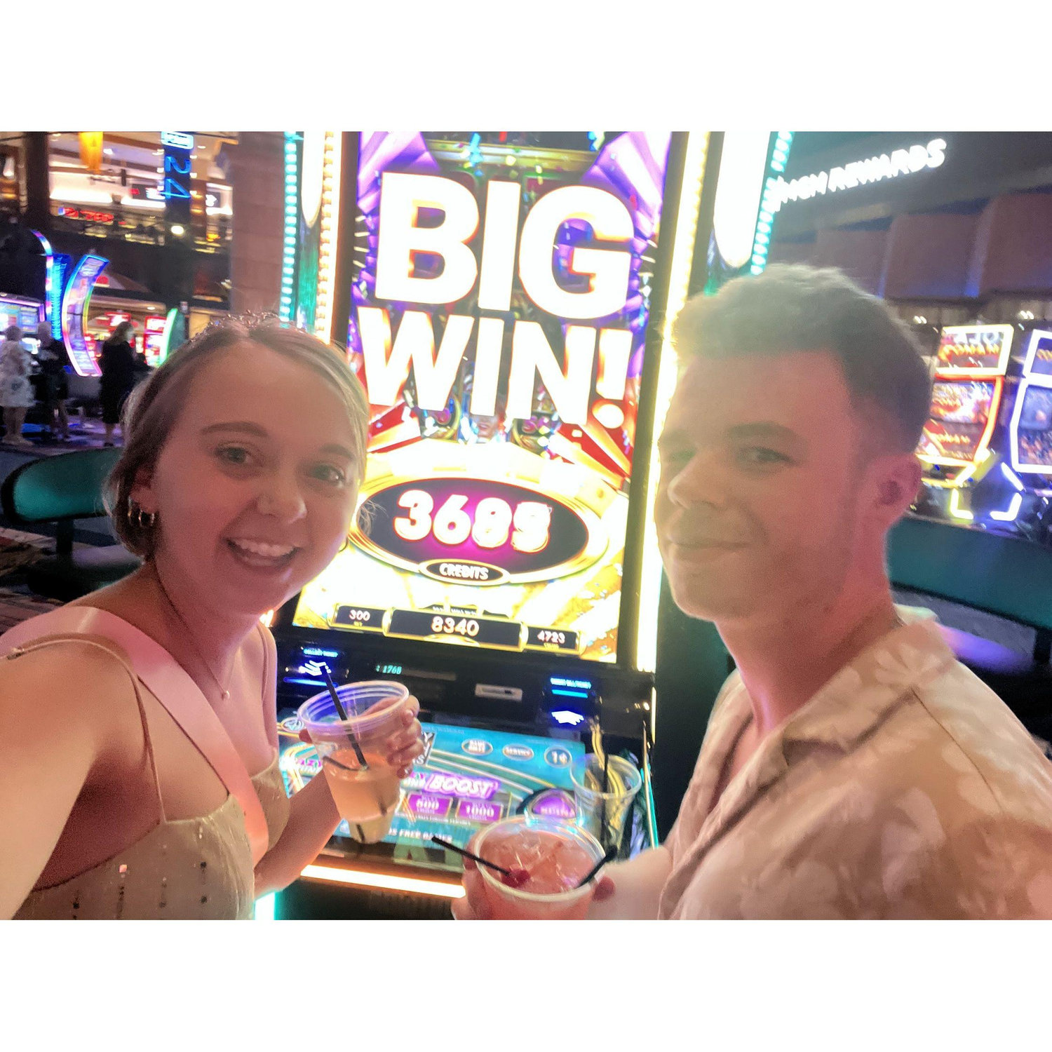 Big win in Vegas—OMG! 🎰💵✨