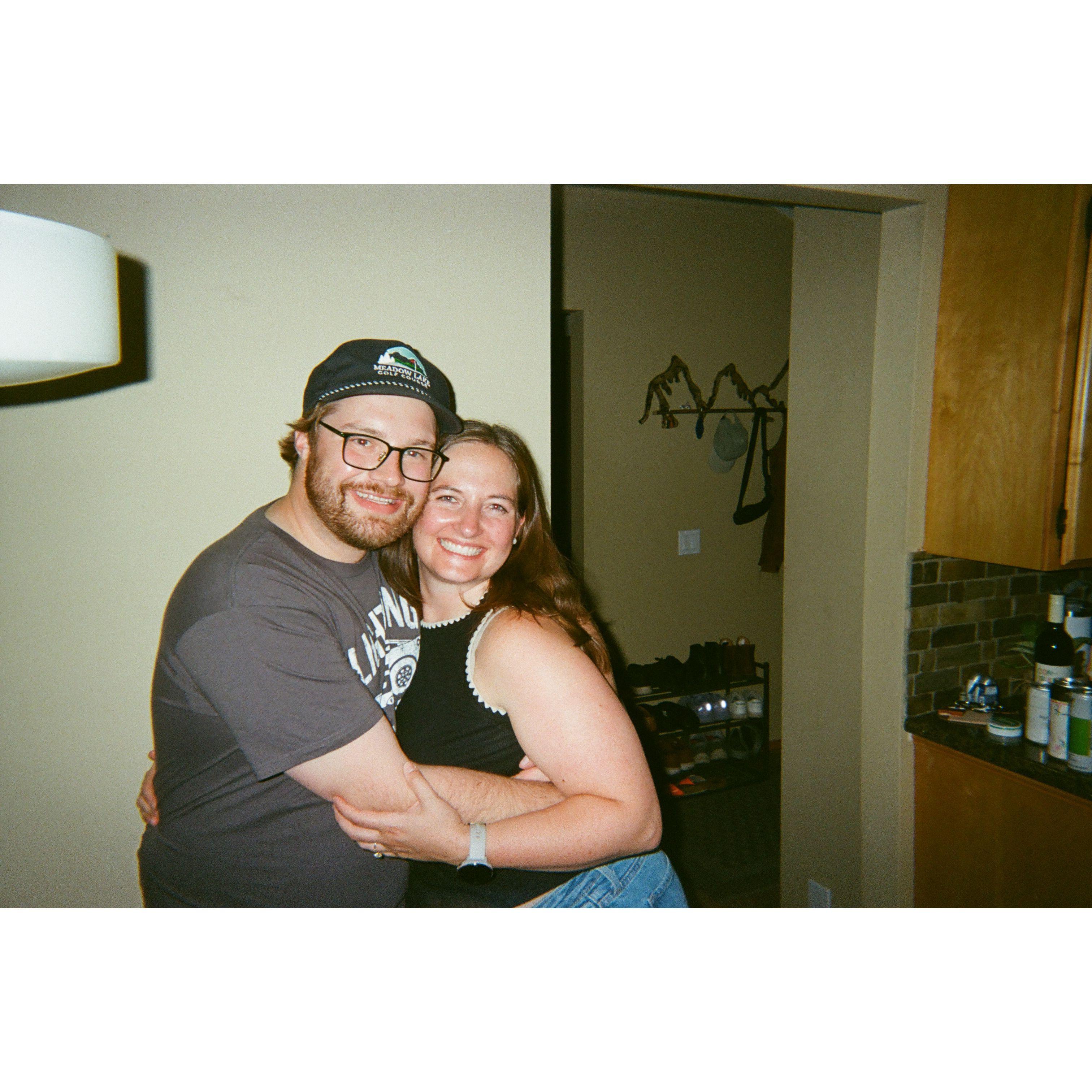 Our housewarming party!