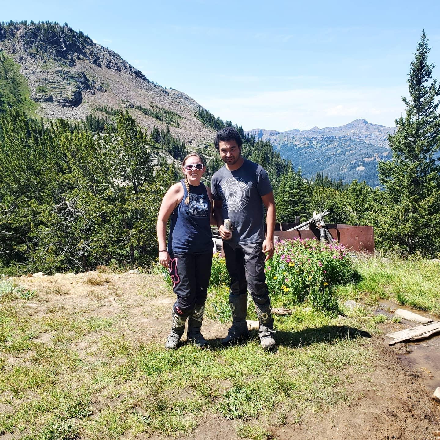 Ride up to Blue Lake