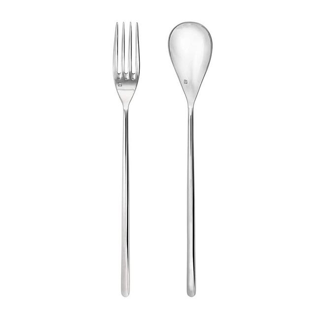Fortessa Dragonfly 18/10 Stainless Steel Serving Set, 10"