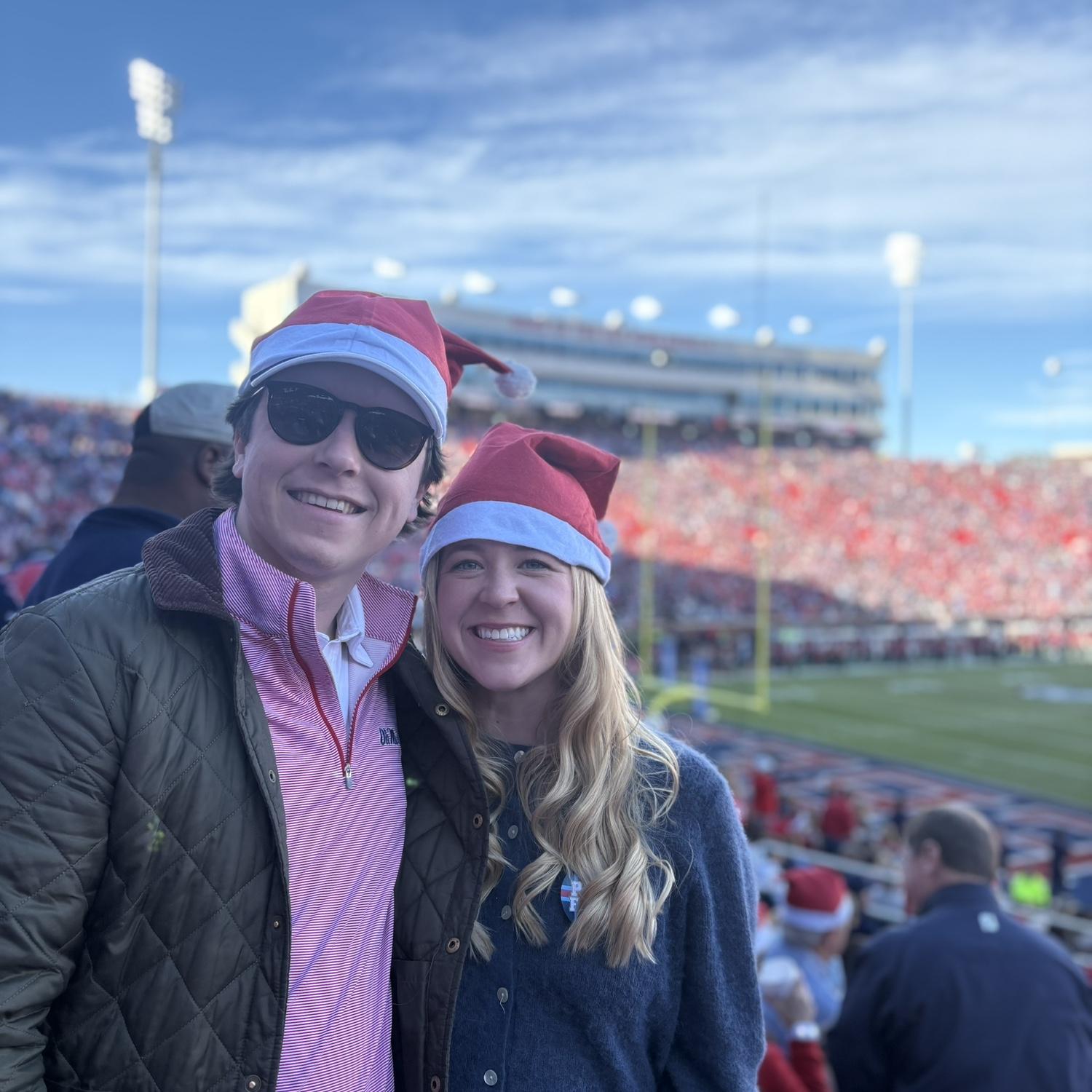 1st Ole Miss Playoff Game & Guinness World Record for the most santa hats broken!! December 20, 2025