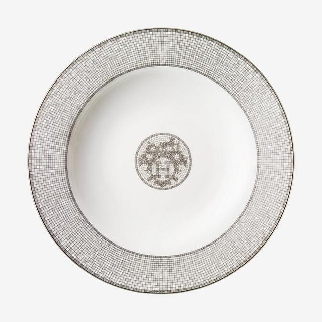 Mosaique au 24 platinum round deep platter ,  $500