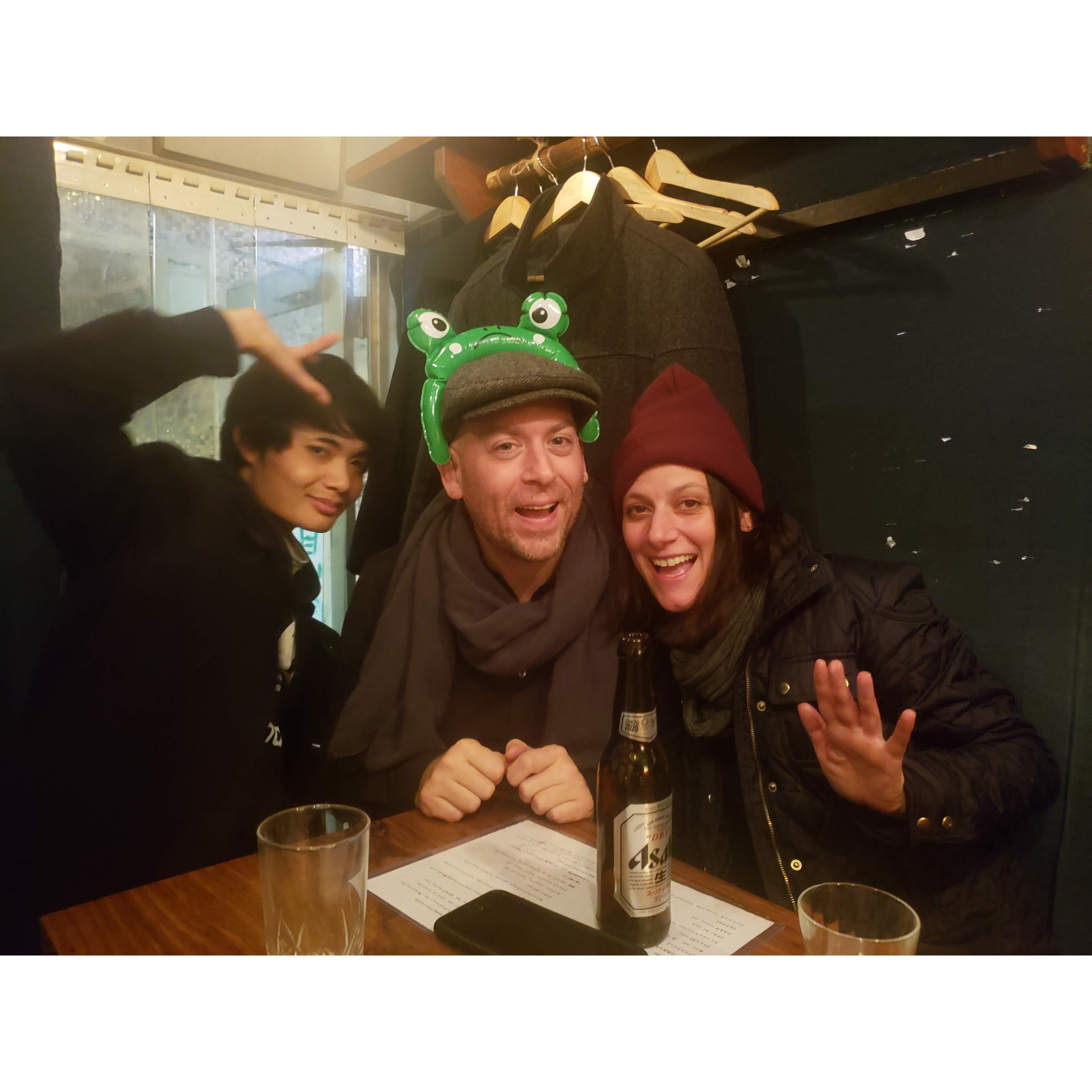 Celebrating my birthday at the Golden Gai