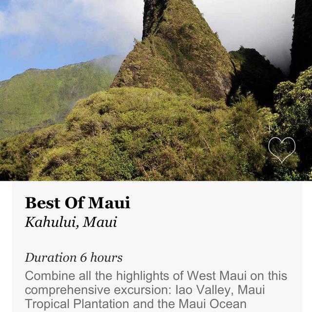 Tour of Maui