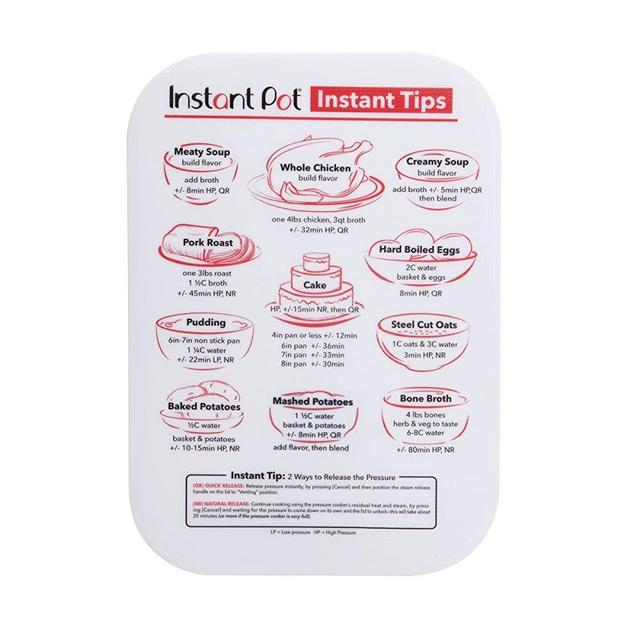 Instant Pot Official Cutting Board, 10x14, White