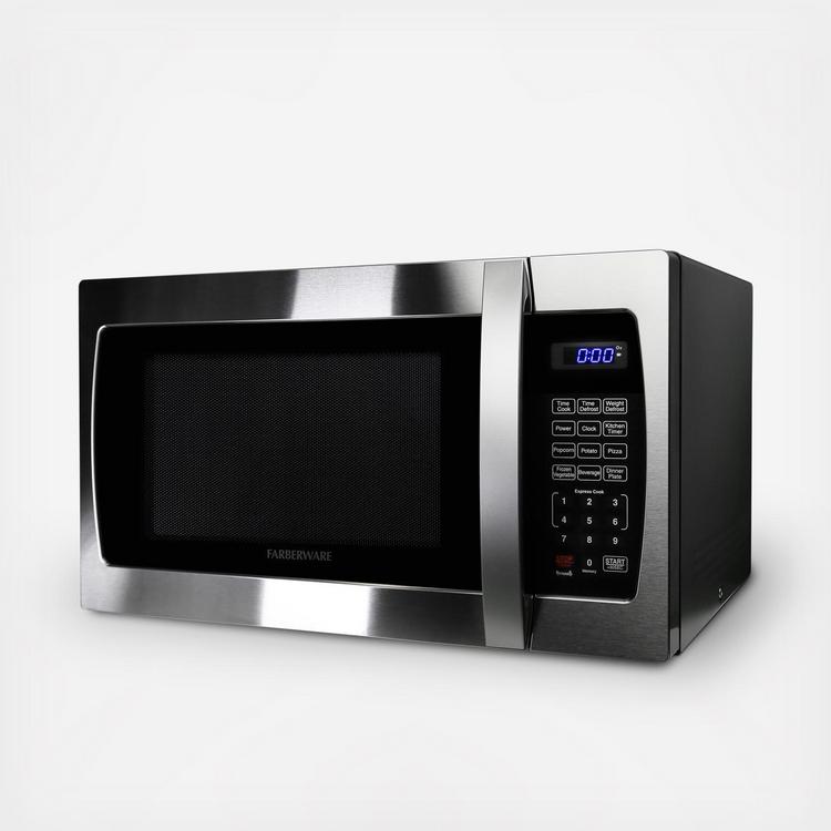 Farberware Classic 1000-Watt Stainless Steel Microwave Oven