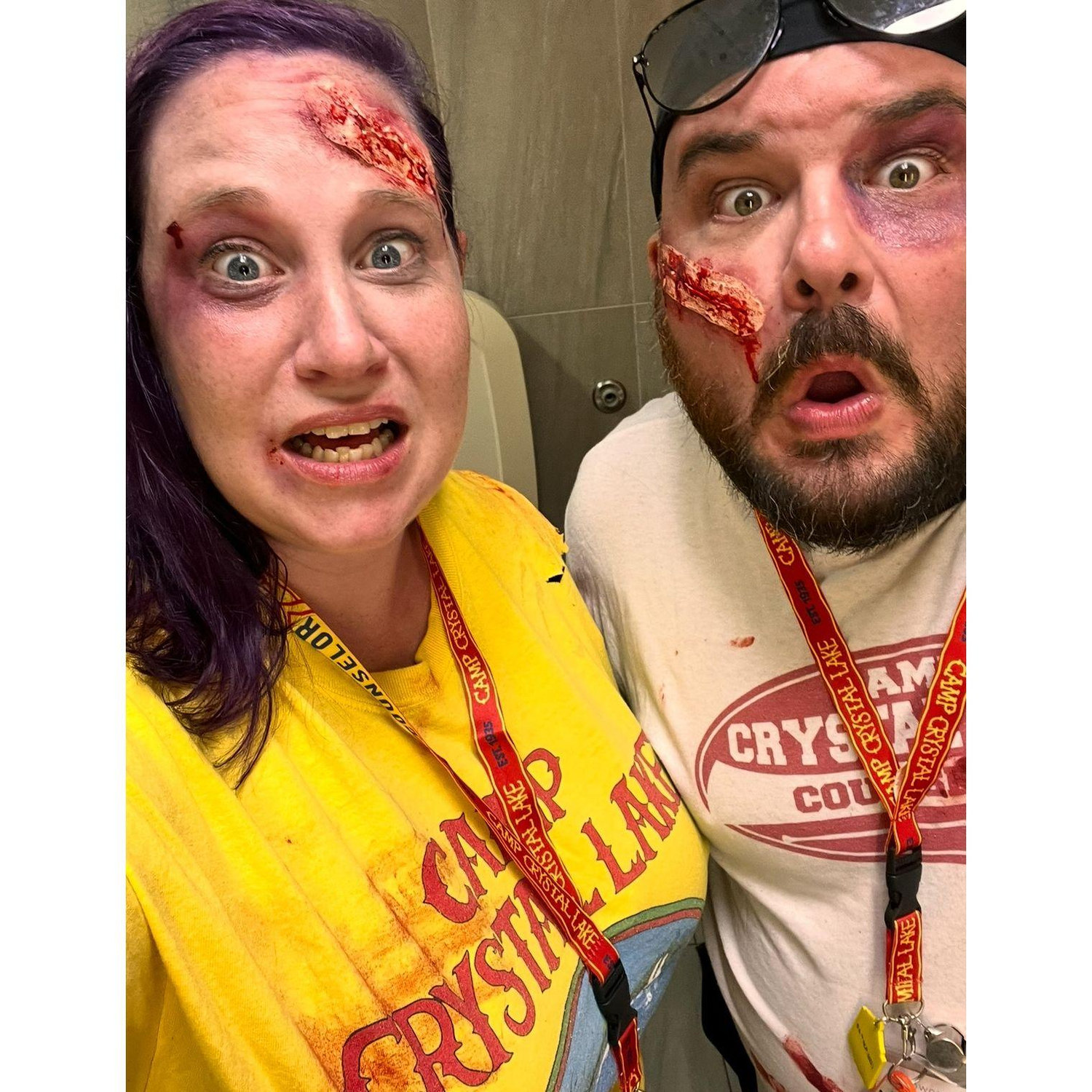 Halloween Costume for Sarah and Bruce's wedding!