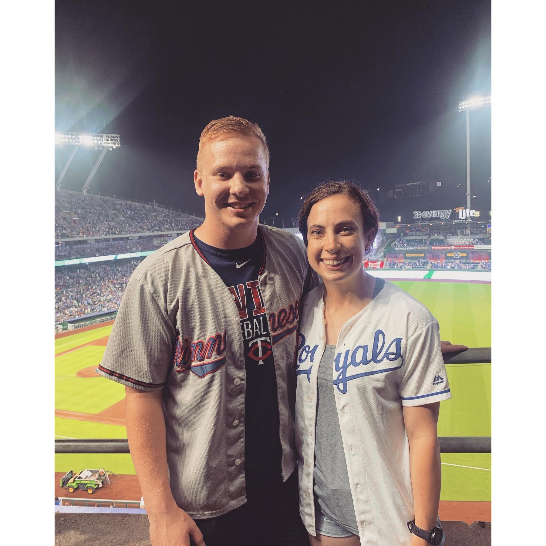 A split household. Go Royals!
