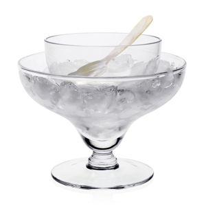 William Yeoward Crystal Caspia Seafood/Caviar With Spoon
