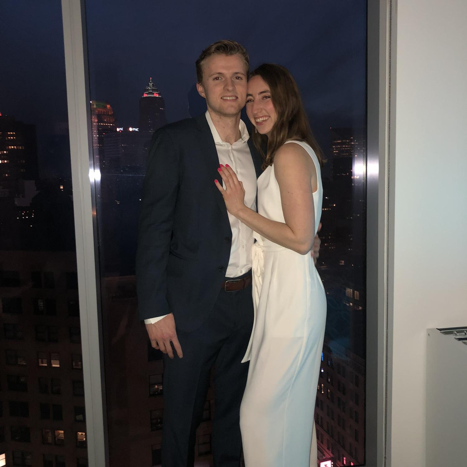 A photo from our first year medical school "prom".