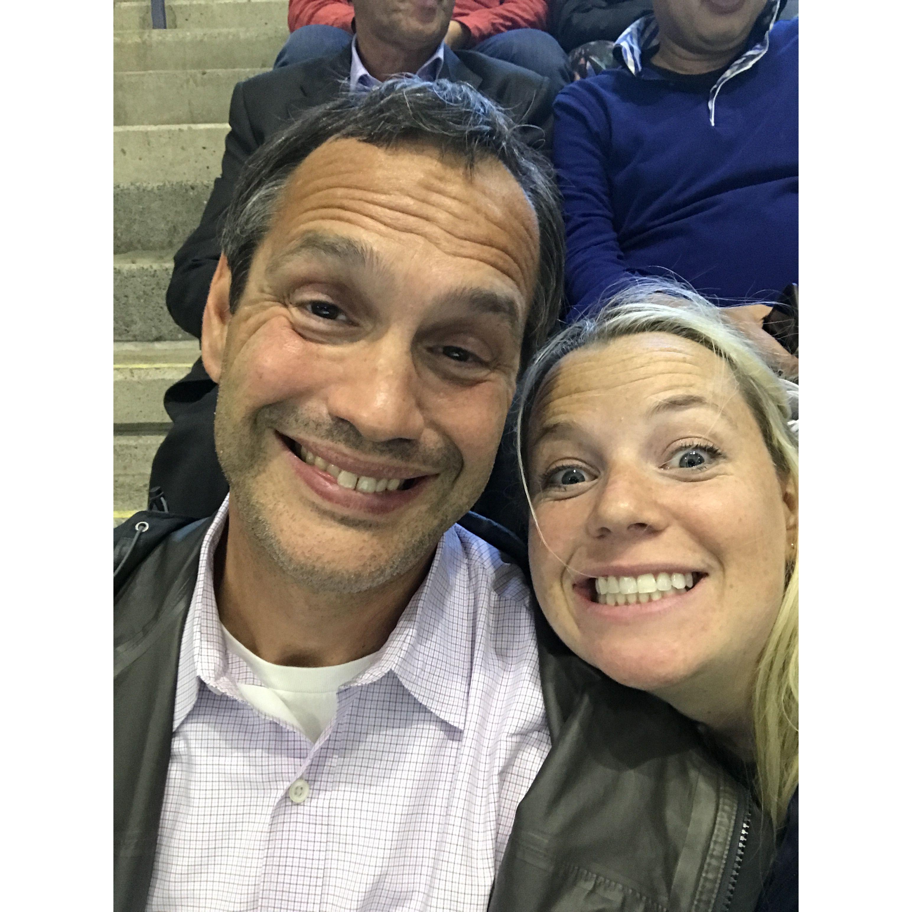 Nuggets at Barclays!