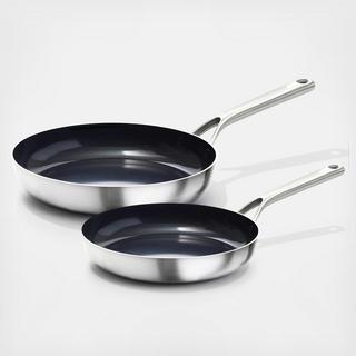 Mira Tri-Ply Non-Stick Frying Pan Set, 2-Piece