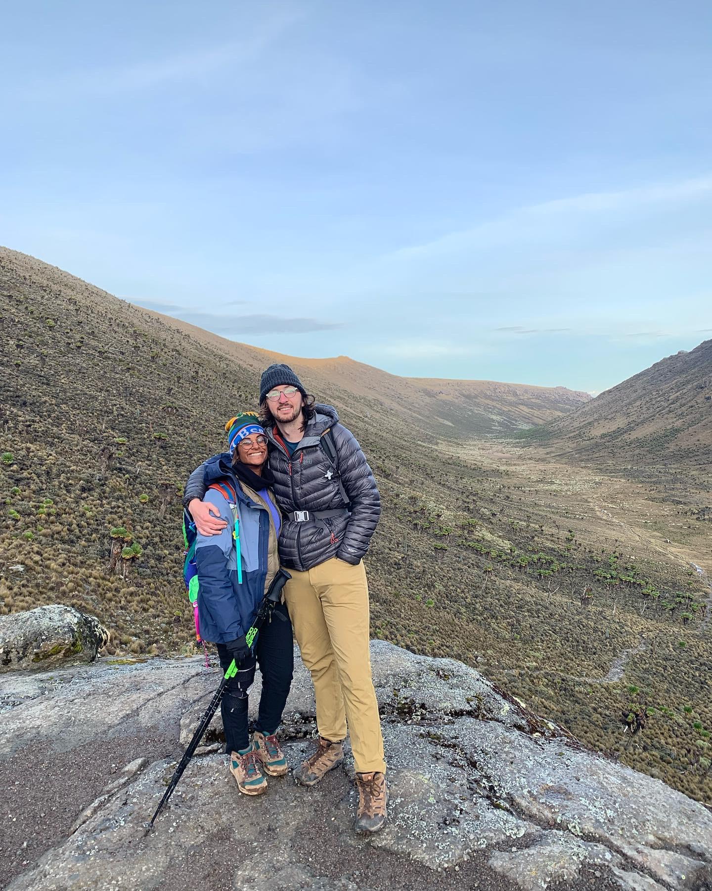 On Mount Kenya