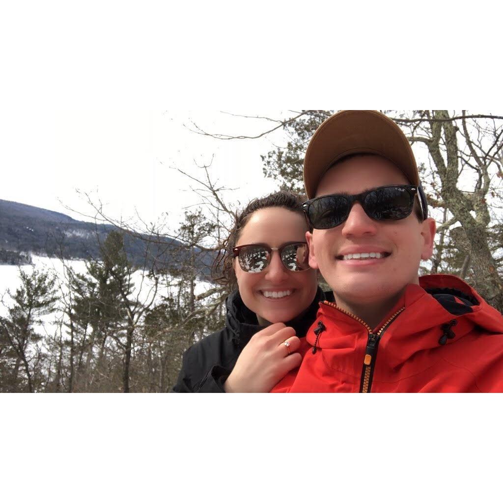 The day of our engagement