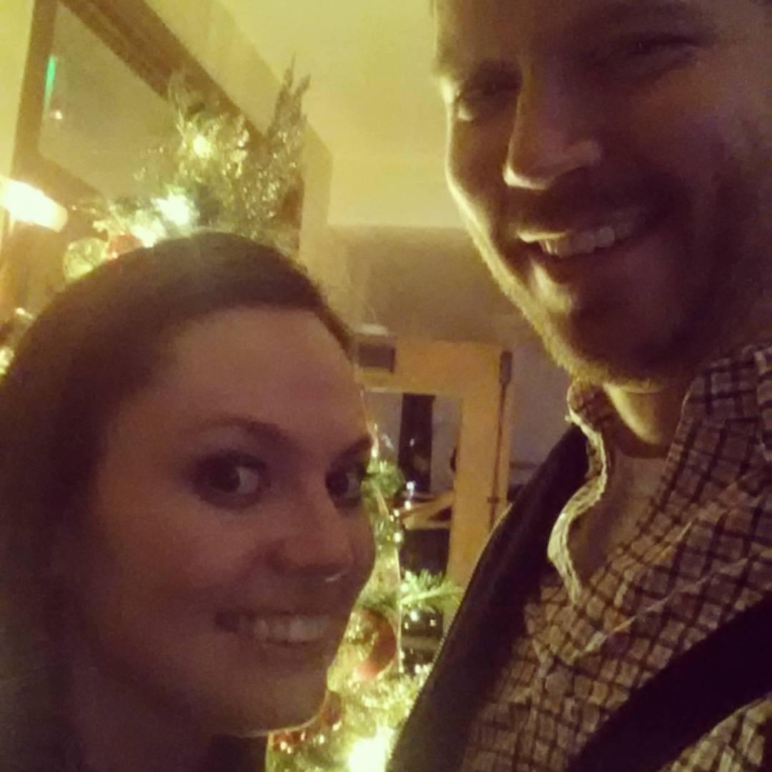 Our first photo together. We crashed a 1920s flapper party in Georgetown wearing jeans and sneakers in December 2015.