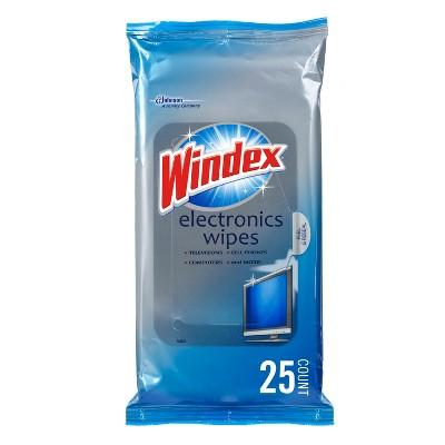 Windex Electronics Wipes - 25ct