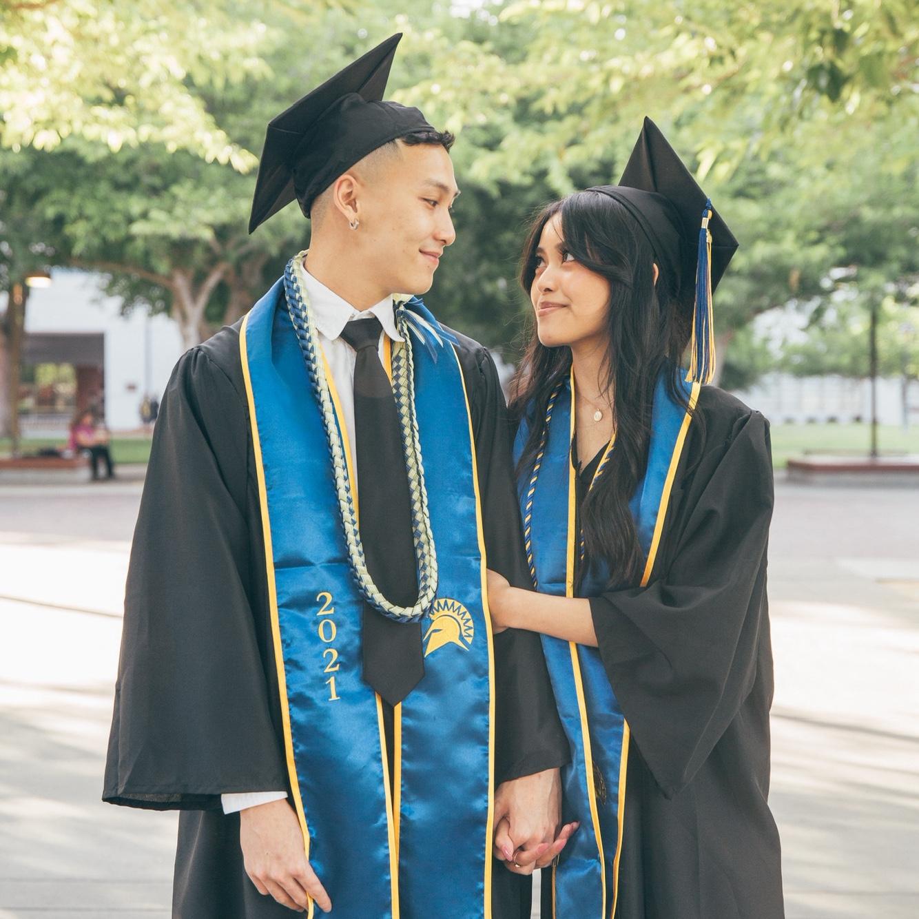 We graduated from SJSU during the COVID-19 pandemic