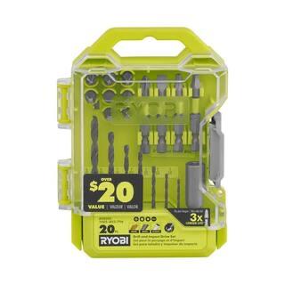 RYOBI Drill and Impact Drive Kit (20-Piece) A98201