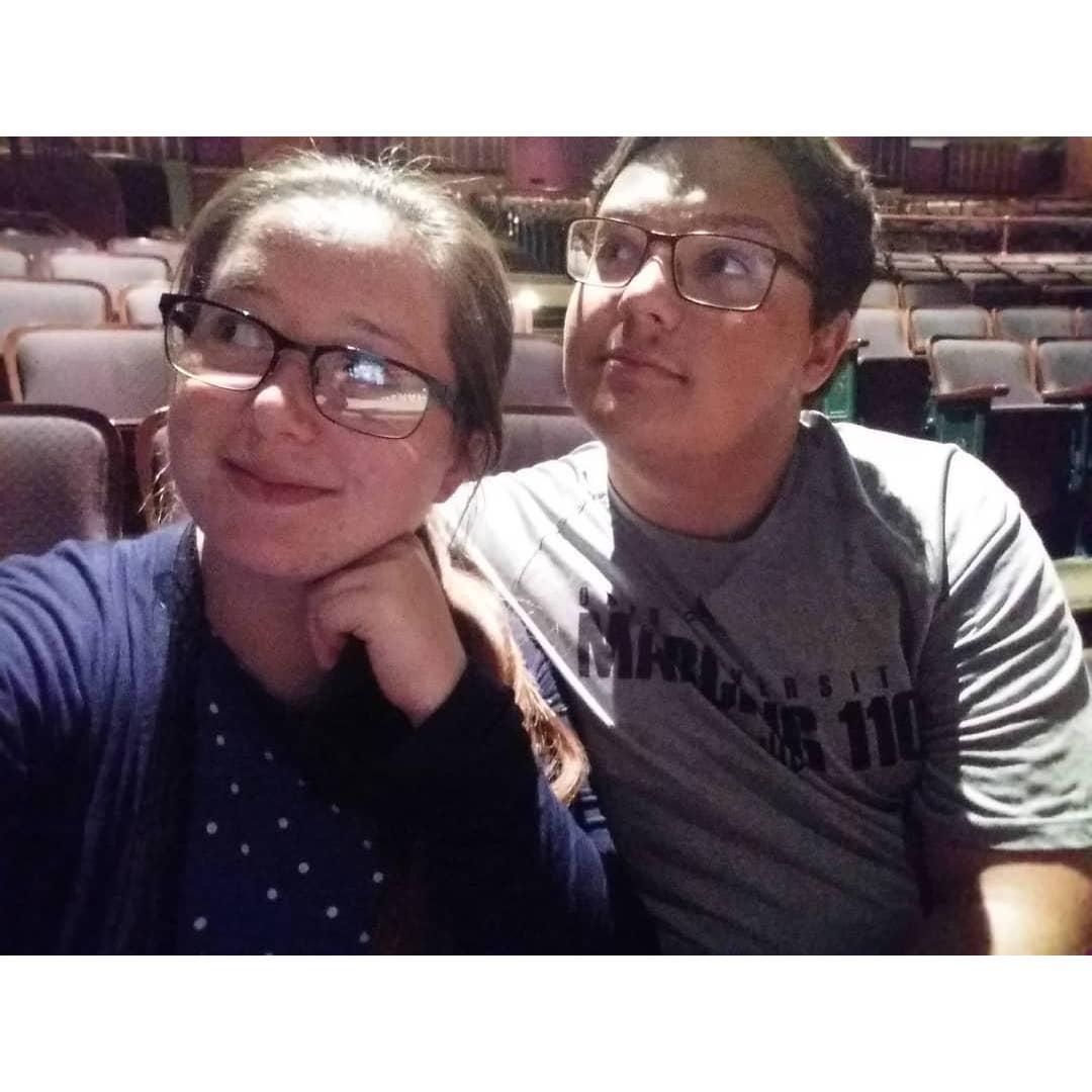 our first orchestra concert together