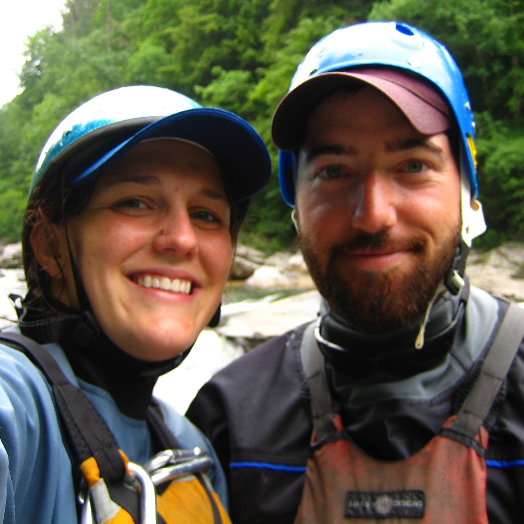 Raft guides on the Chattooga River, the GA/SC border.