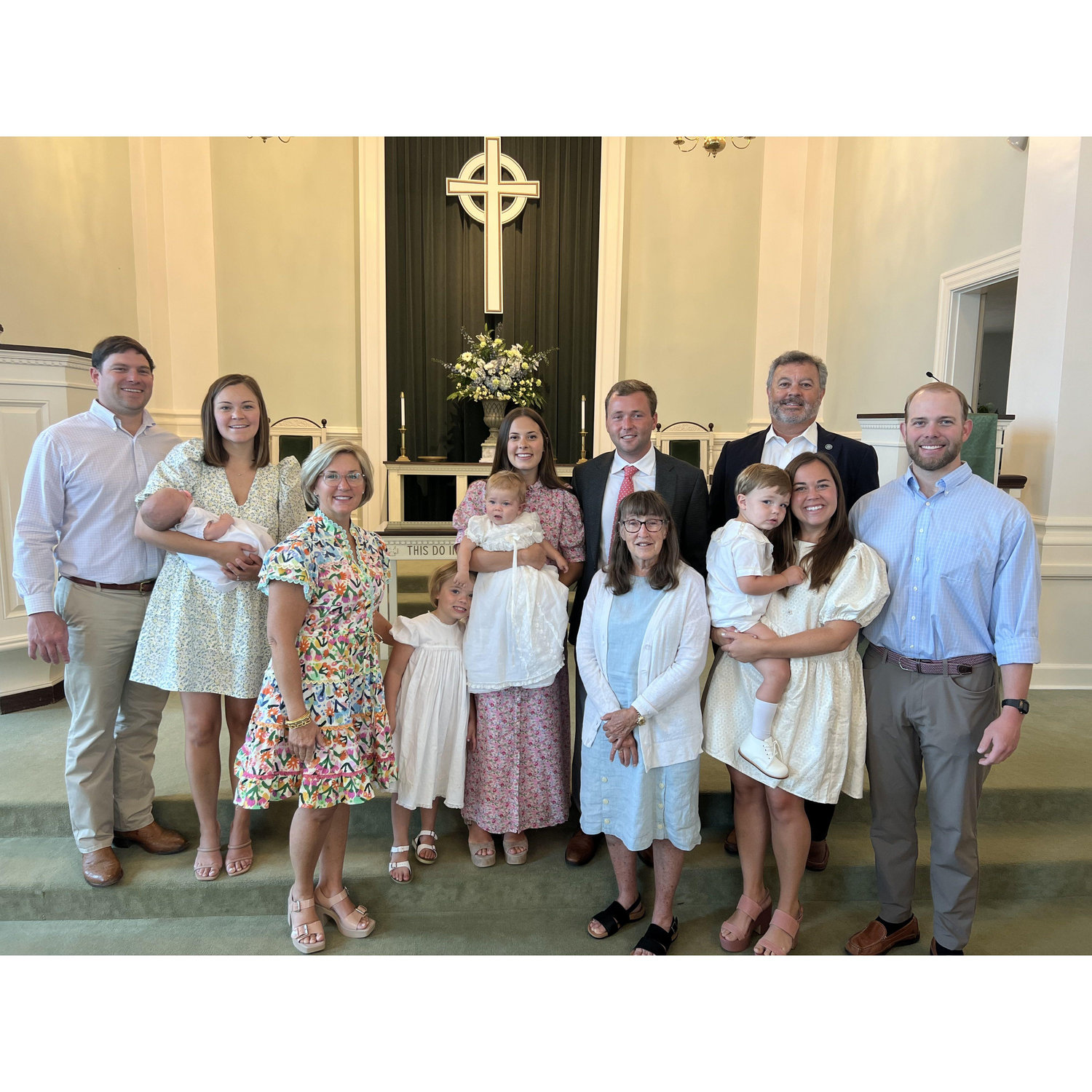 Lyle's baptism!