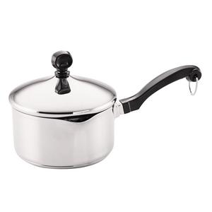 Meyer Corporation - Farberware Classic Stainless Steel 1-Quart Covered Straining Saucepan