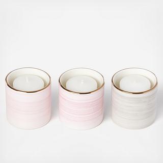 Charles Lane Votive, Set of 3