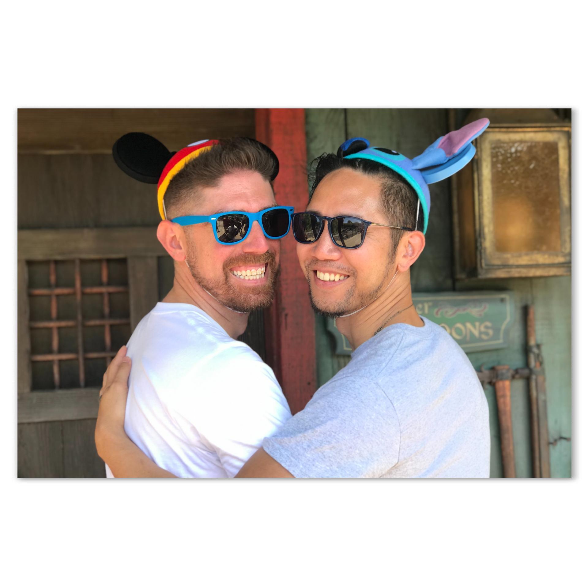 Our custom Mickey Ears