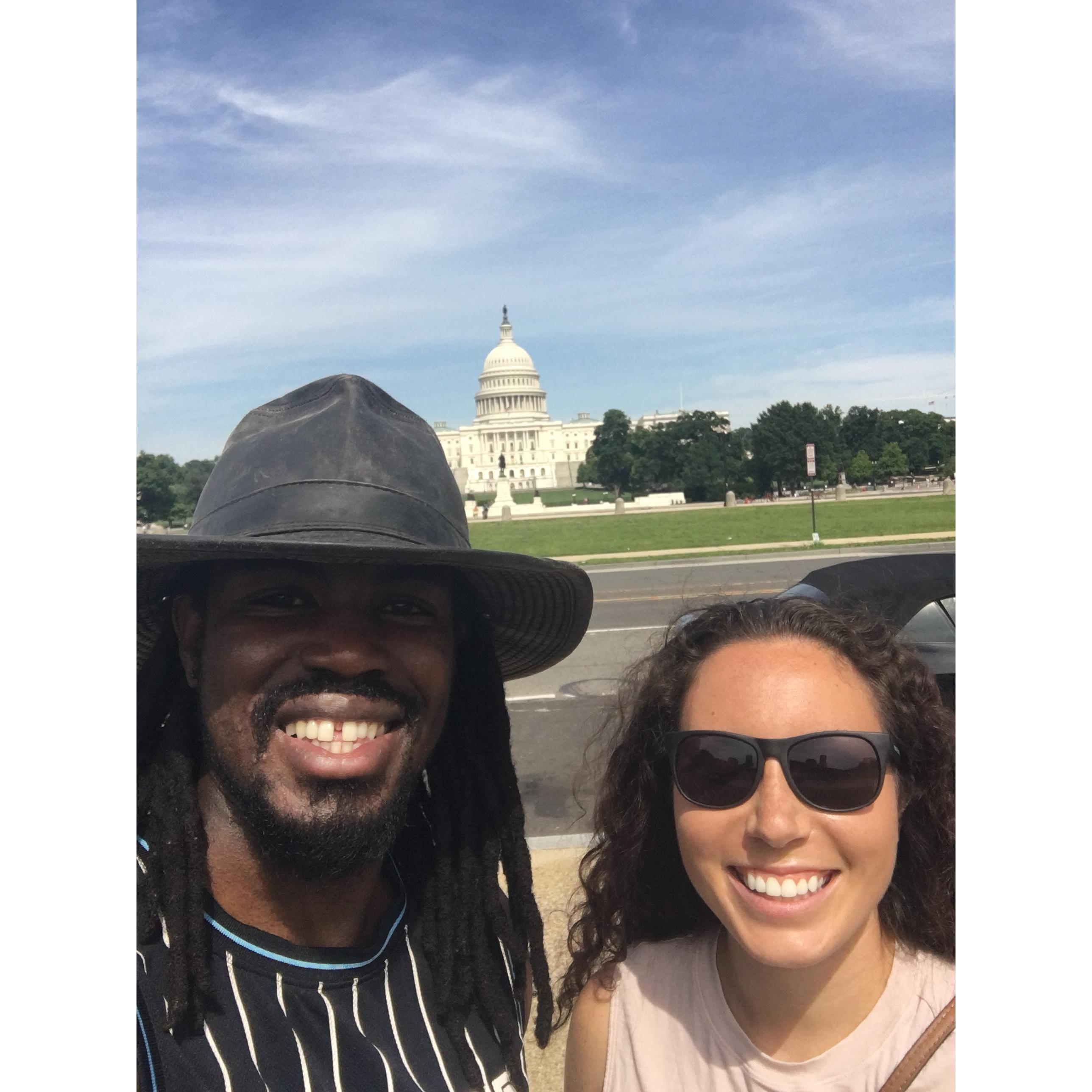 Sightseeing in our new home - Washington D.C.